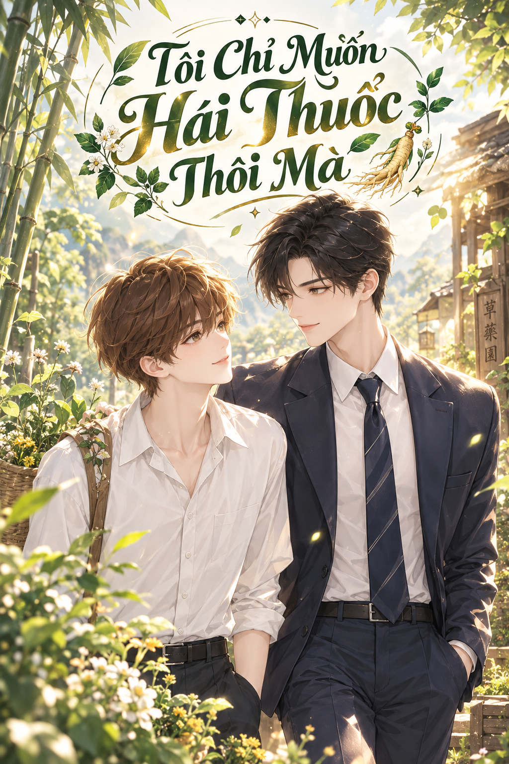 Bìa Tôi Chỉ Muốn Hái Thuốc Thôi Mà